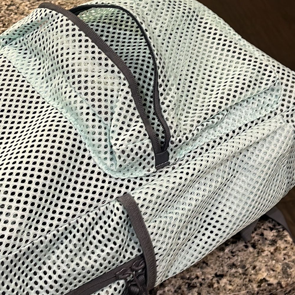Adidas Hermosa 2 Mesh Backpack School Bag new aqua new Mens Womens Unisex - Picture 9 of 14